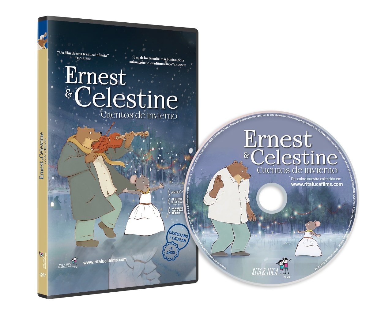 DVD ERNEST & CELESTINE - Rita & Luca Films